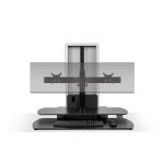 One Touch Sit-Stand Workstation Dual Monitor