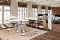 M-Series-Quad-Silver-Base-White-Worksurfaces-Collaborative-Space-Environment